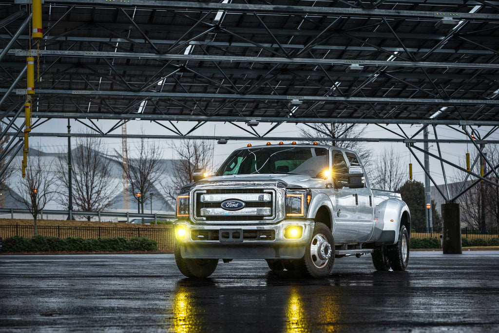 4Banger Fog Lights: 99-16 Super Duty (NCS Yellow Spot Beam)