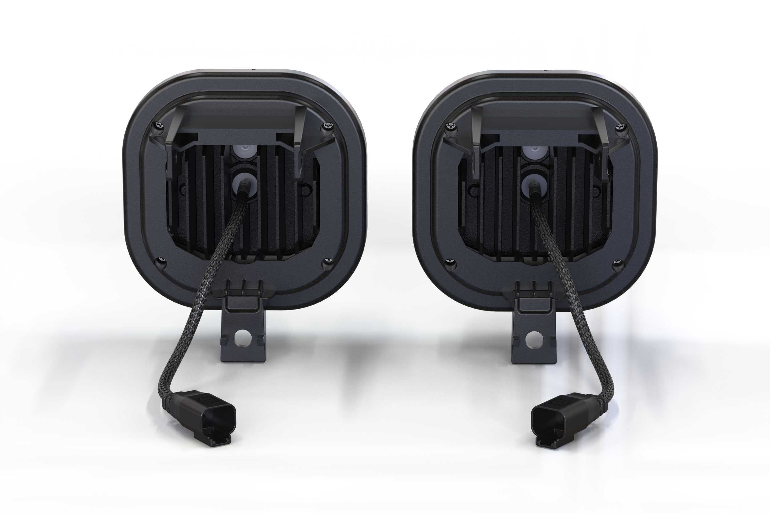 4Banger Fog Lights: 99-16 Super Duty (NCS Yellow SAE Wide Beam)