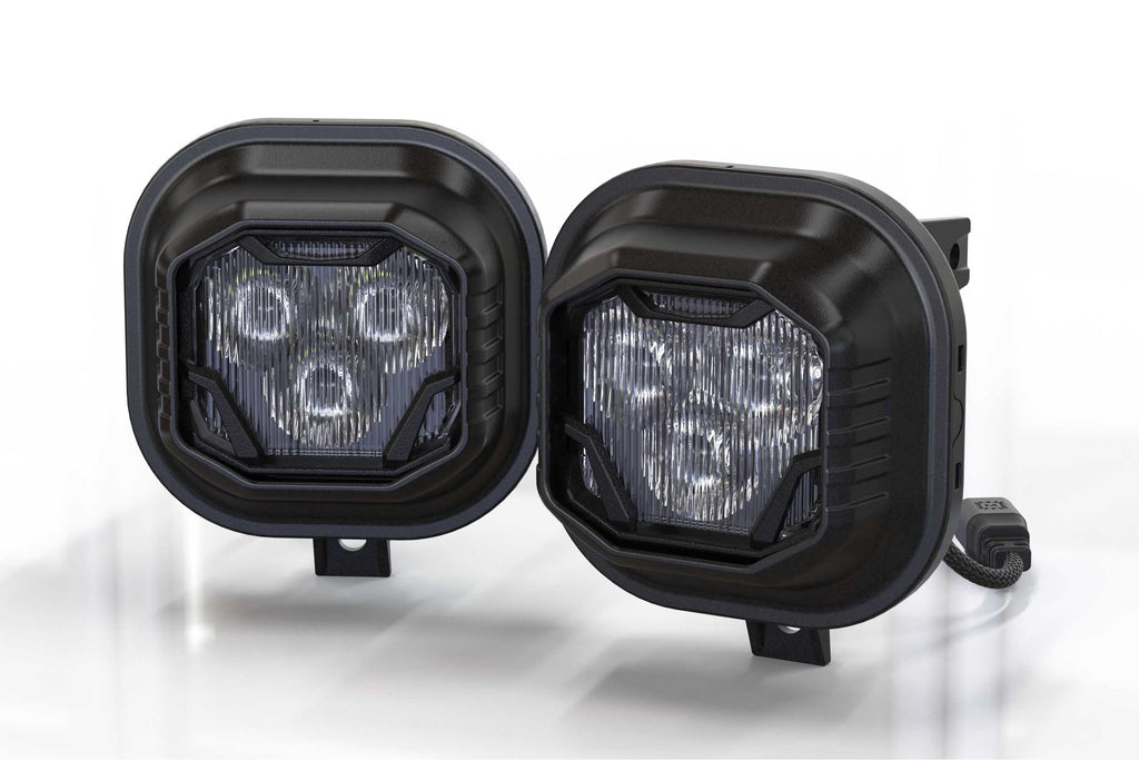 4Banger Fog Lights: 99-16 Super Duty (HXB White Spot Beam)
