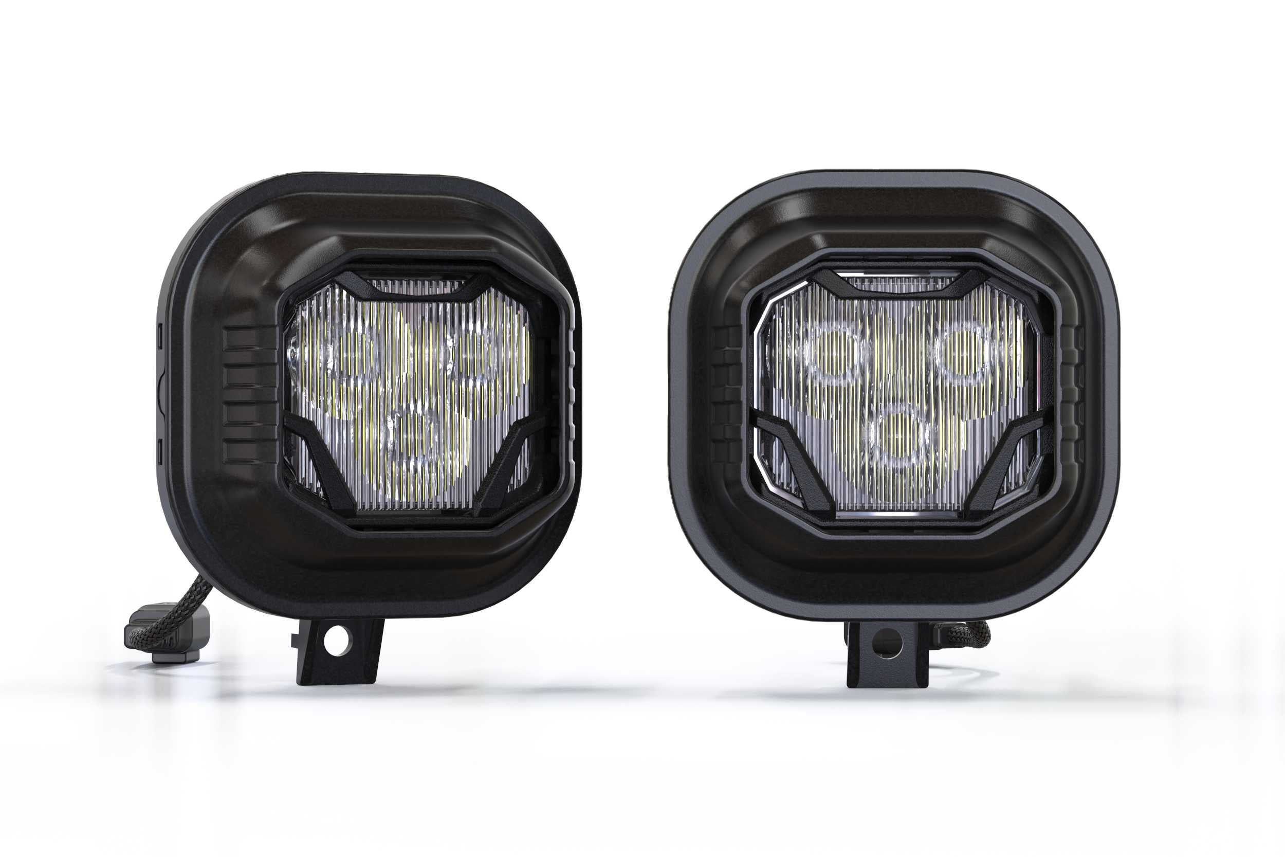 4Banger Fog Lights: 99-16 Super Duty (HXB Yellow Combo Beam)