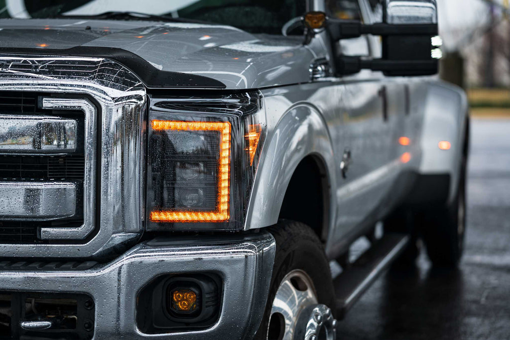 4Banger Fog Lights: 99-16 Super Duty (HXB Yellow Combo Beam)