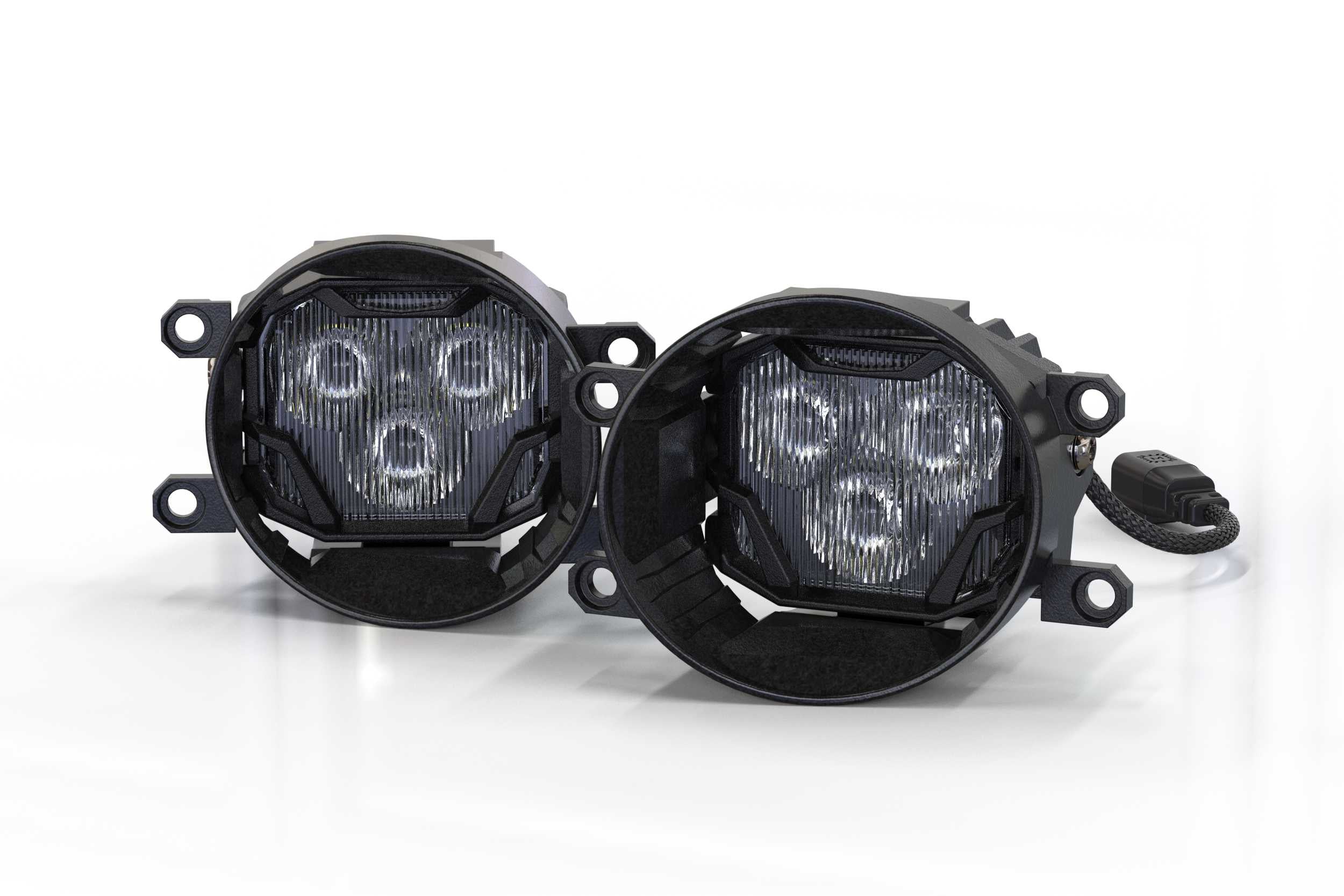 4Banger Fog Lights: Type T (HXB White Combo Beam)