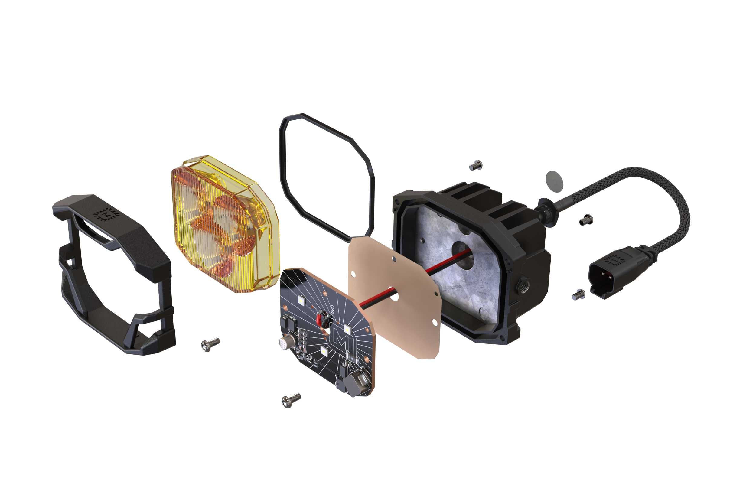 4Banger Fog Lights: 14-21 Tundra (NCS Yellow SAE Wide Beam)