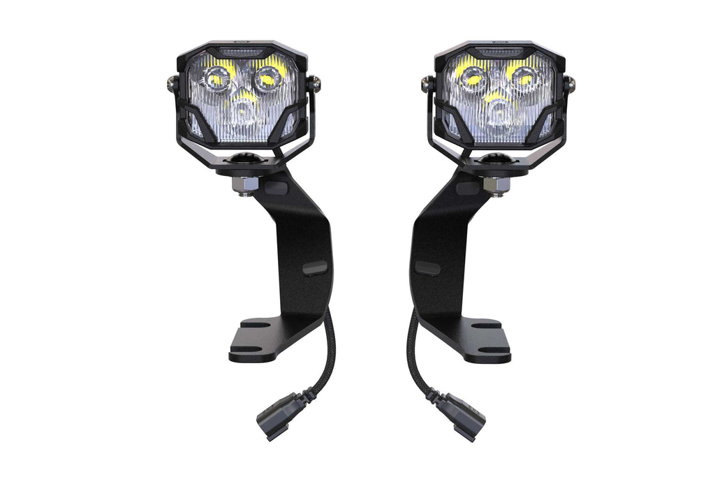 Morimoto 4Banger Ditch Light Kit: 14-21 Tundra (NCS White Combo Beam)