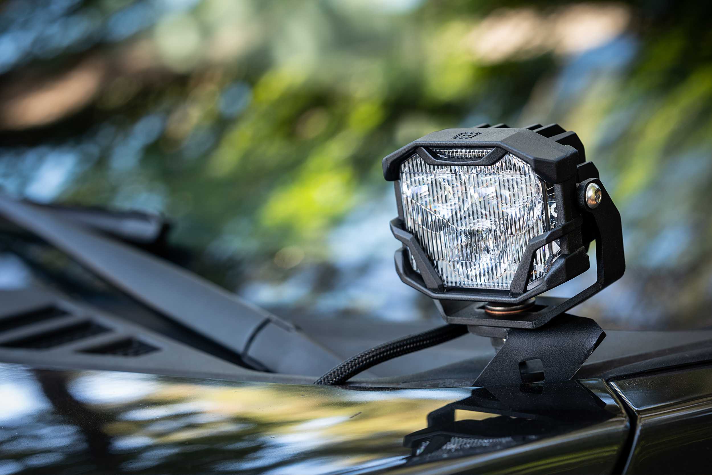Morimoto 4Banger Ditch Light Kit: 17-20 Raptor (NCS White Spot Beam)