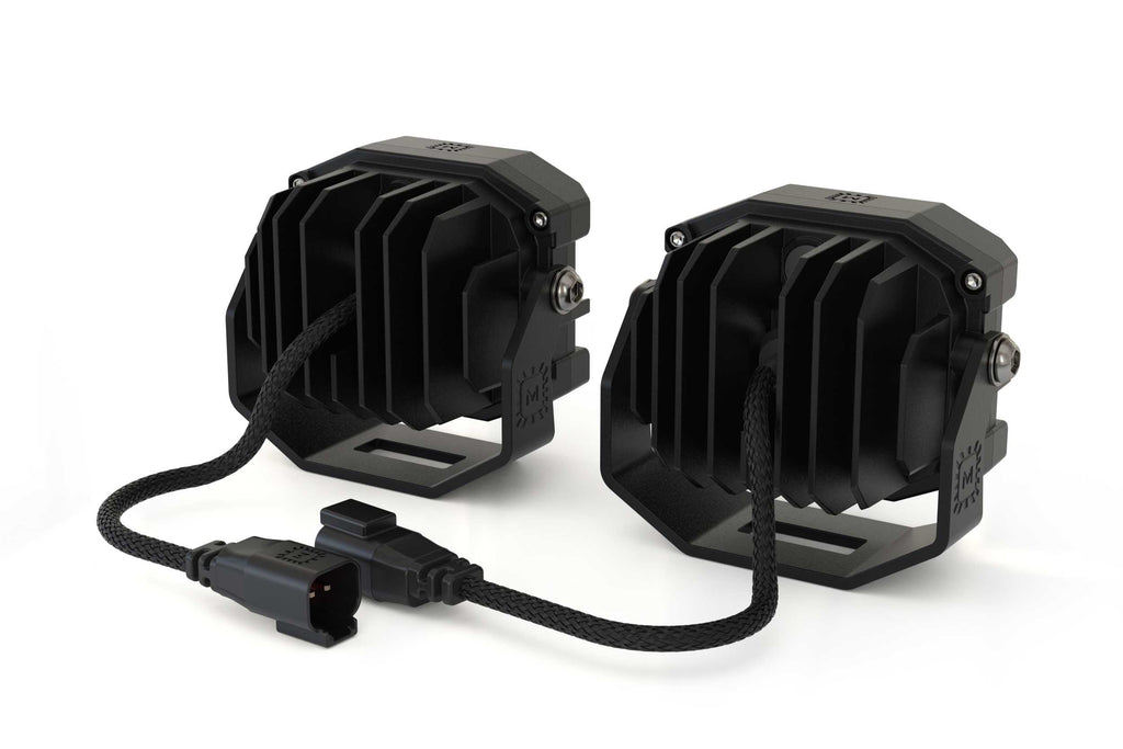 Morimoto 4Banger Surface-Mount Kit: (NCS White Combo Beam)