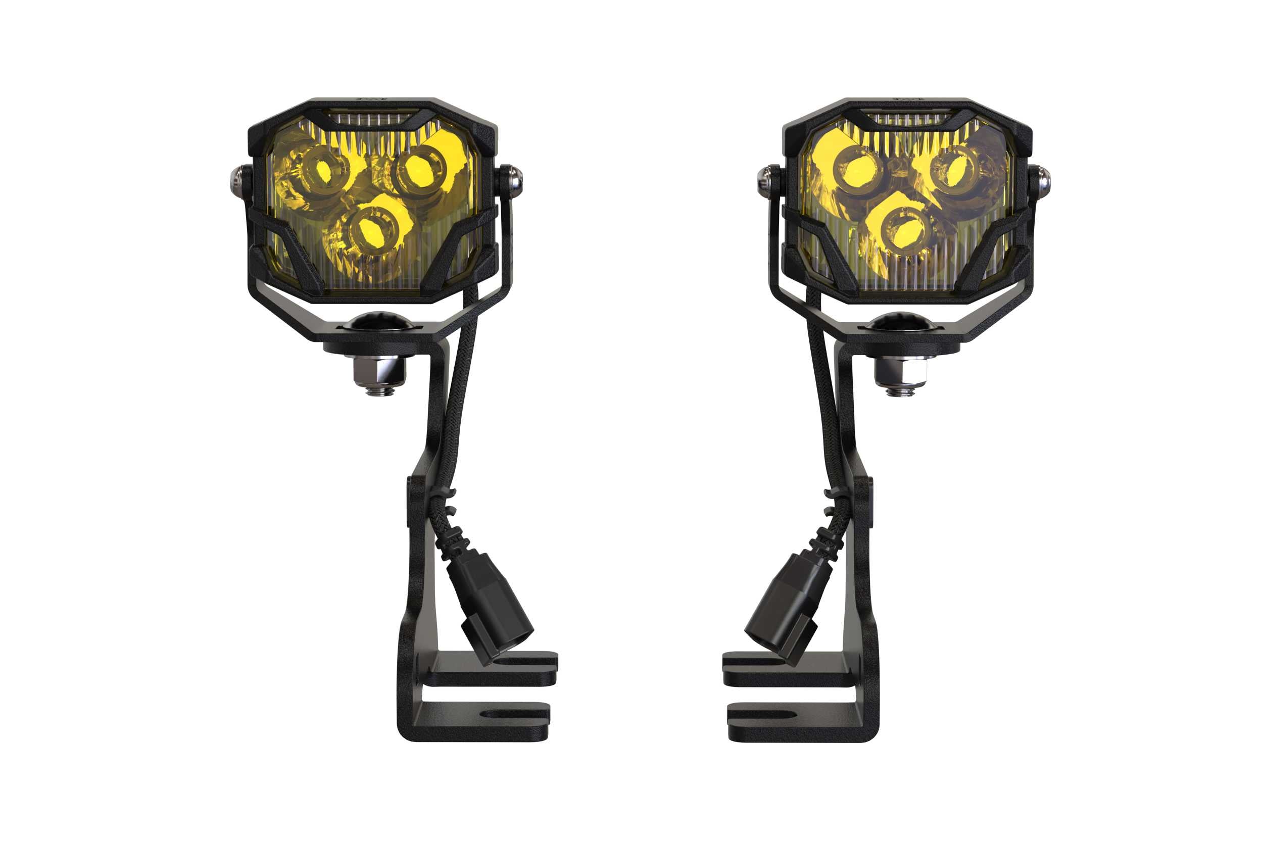 Morimoto 4Banger Ditch Light Kit: 10-14 Raptor (HXB White Combo Beam)