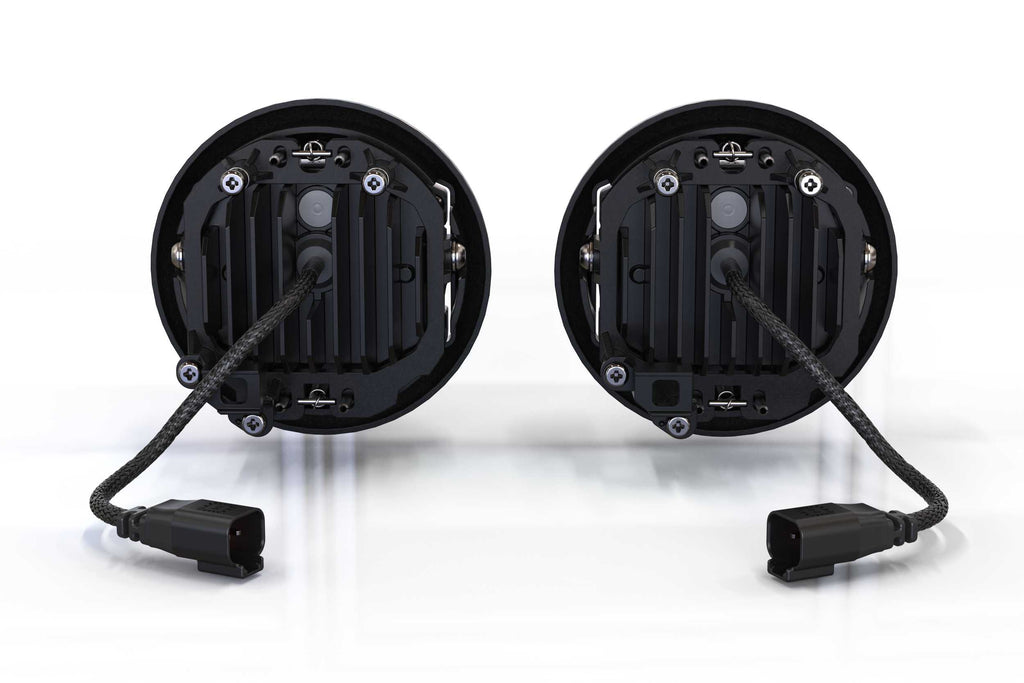 4Banger Fog Lights: 14-15 Sierra (NCS White SAE Wide Beam)