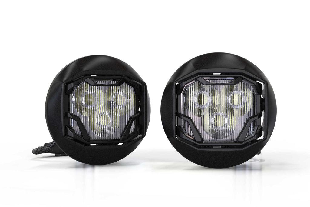 4Banger Fog Lights: 14-15 Sierra (NCS White Spot Beam)