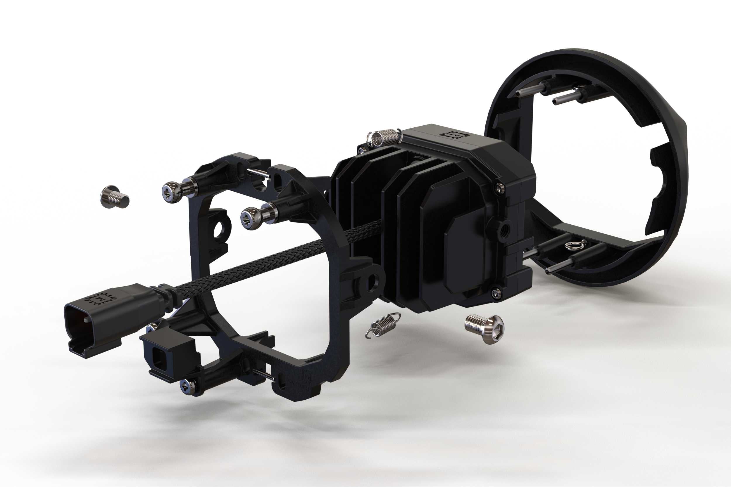 4Banger Fog Lights: 14-15 Sierra (NCS White Spot Beam)