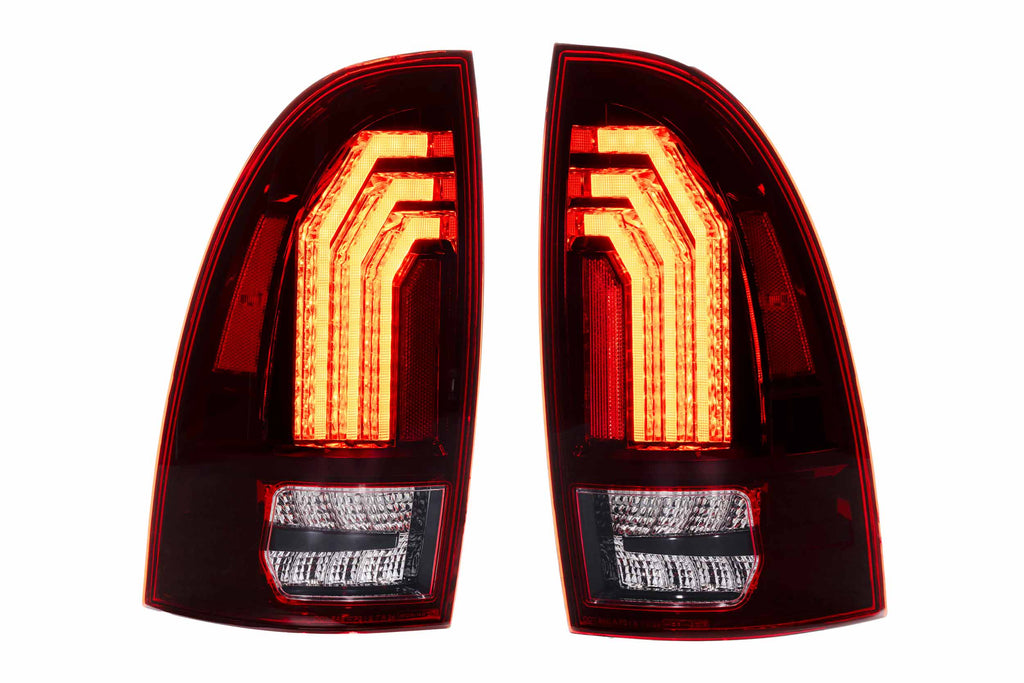 XB LED Tail Lights: Toyota Tacoma (05-15 / Red Lens / Set)