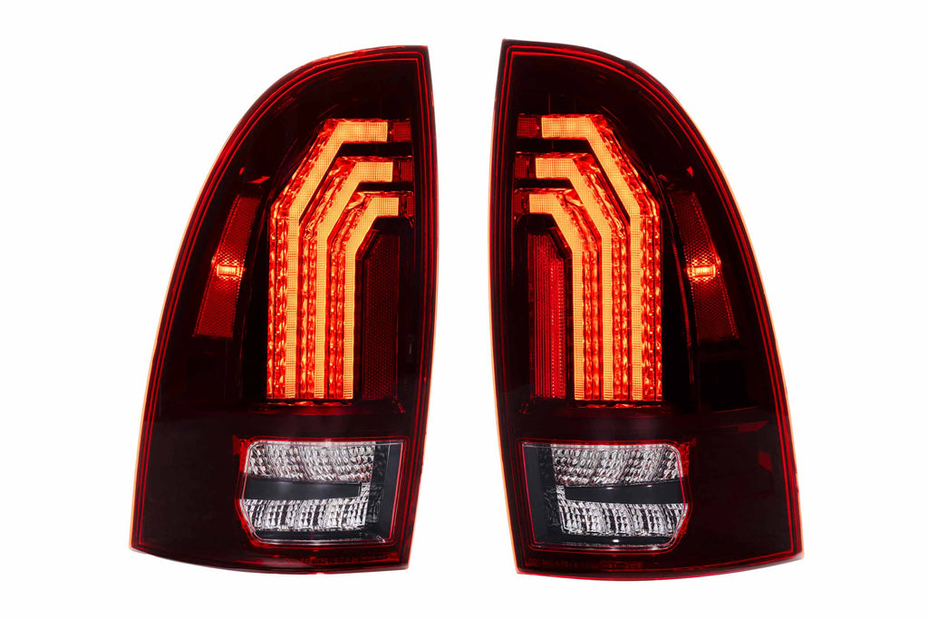 XB LED Tail Lights: Toyota Tacoma (05-15 / Red Lens / Set)