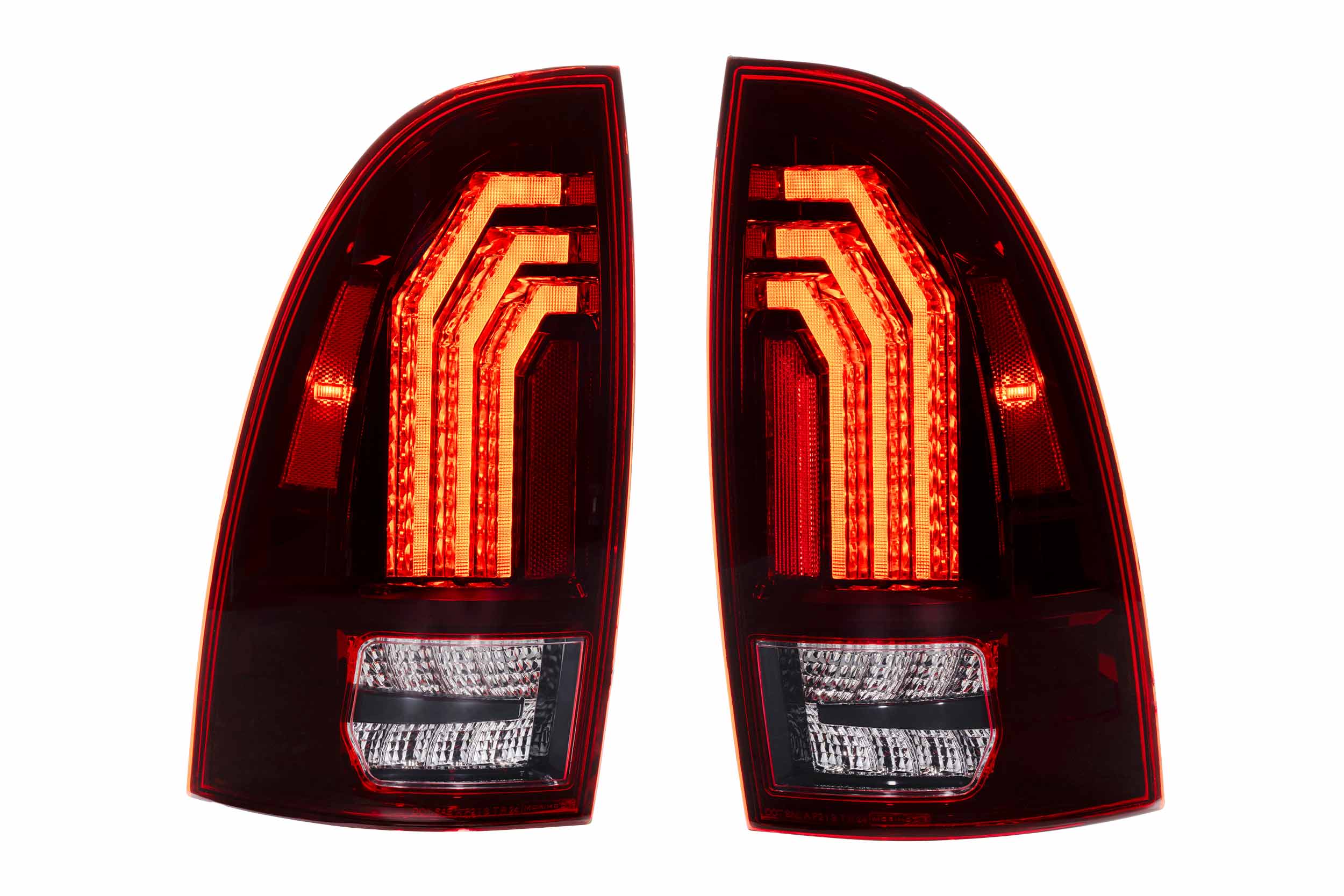 XB LED Tail Lights: Toyota Tacoma (05-15 / Red Lens / Set)