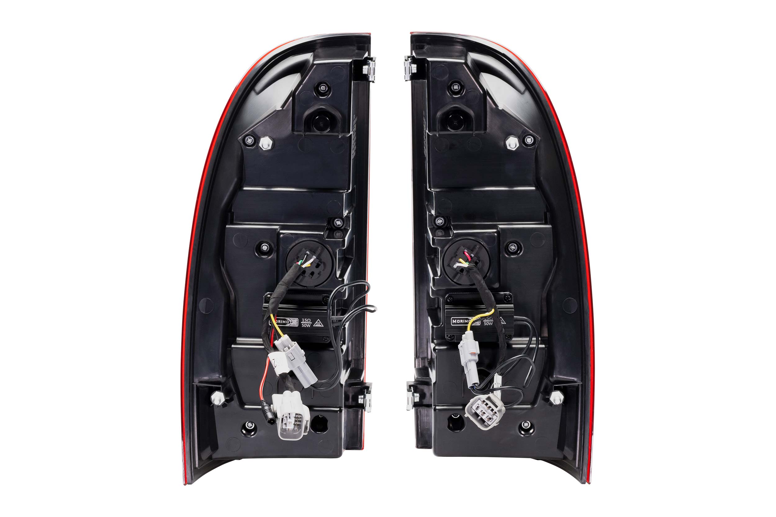 XB LED Tail Lights: Toyota Tacoma (05-15 / Red Lens / Set)
