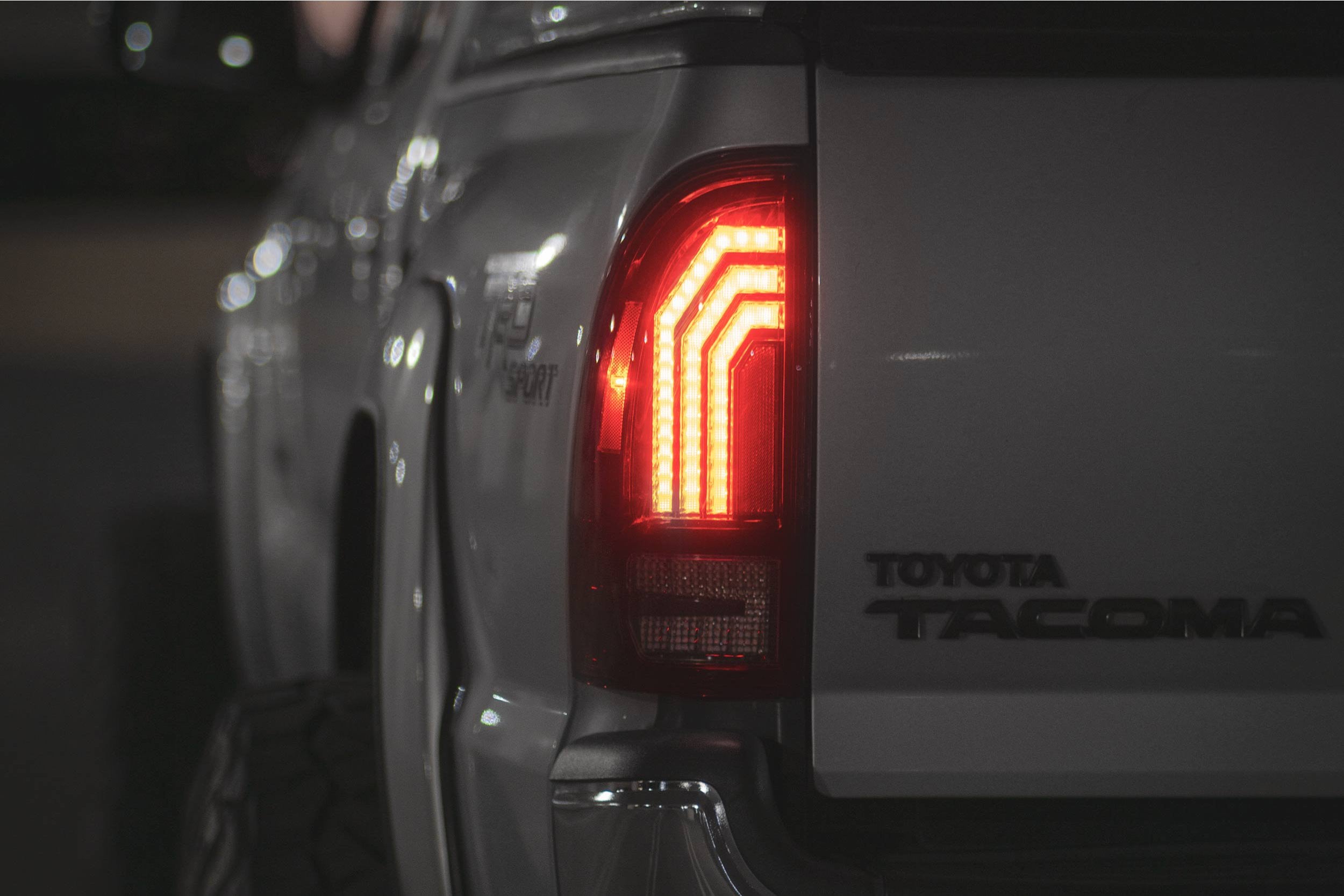 XB LED Tail Lights: Toyota Tacoma (05-15 / Red Lens / Set)