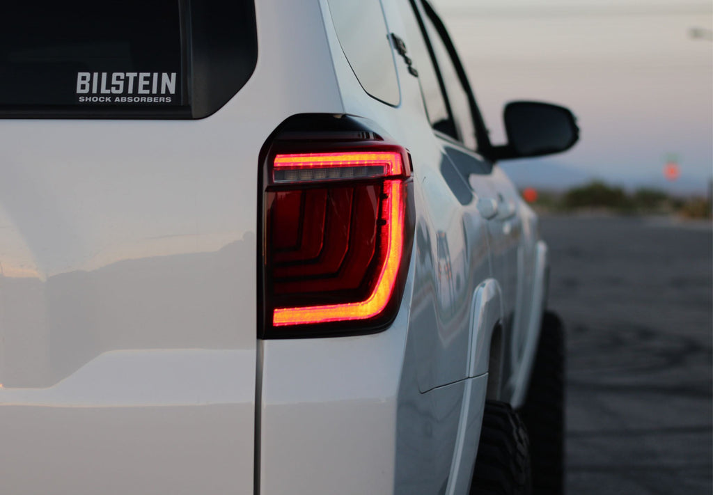 XB LED Tail Lights: Toyota 4Runner (10-24 / Red Lens / Set)