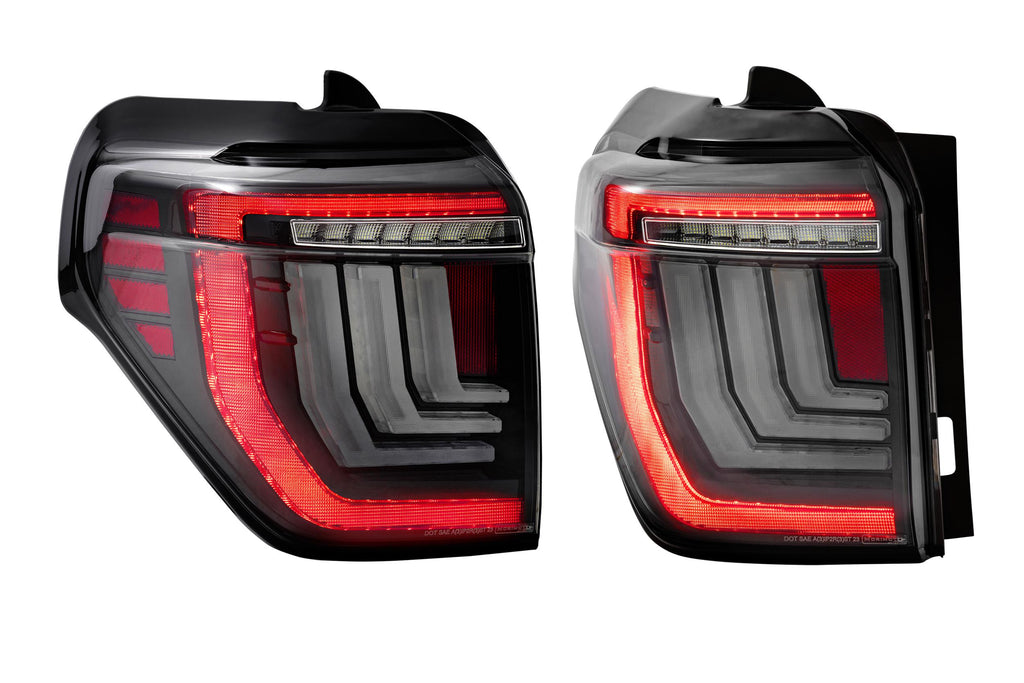 XB LED Tail Lights: Toyota 4Runner (10-24 / Smoked Lens / Set)