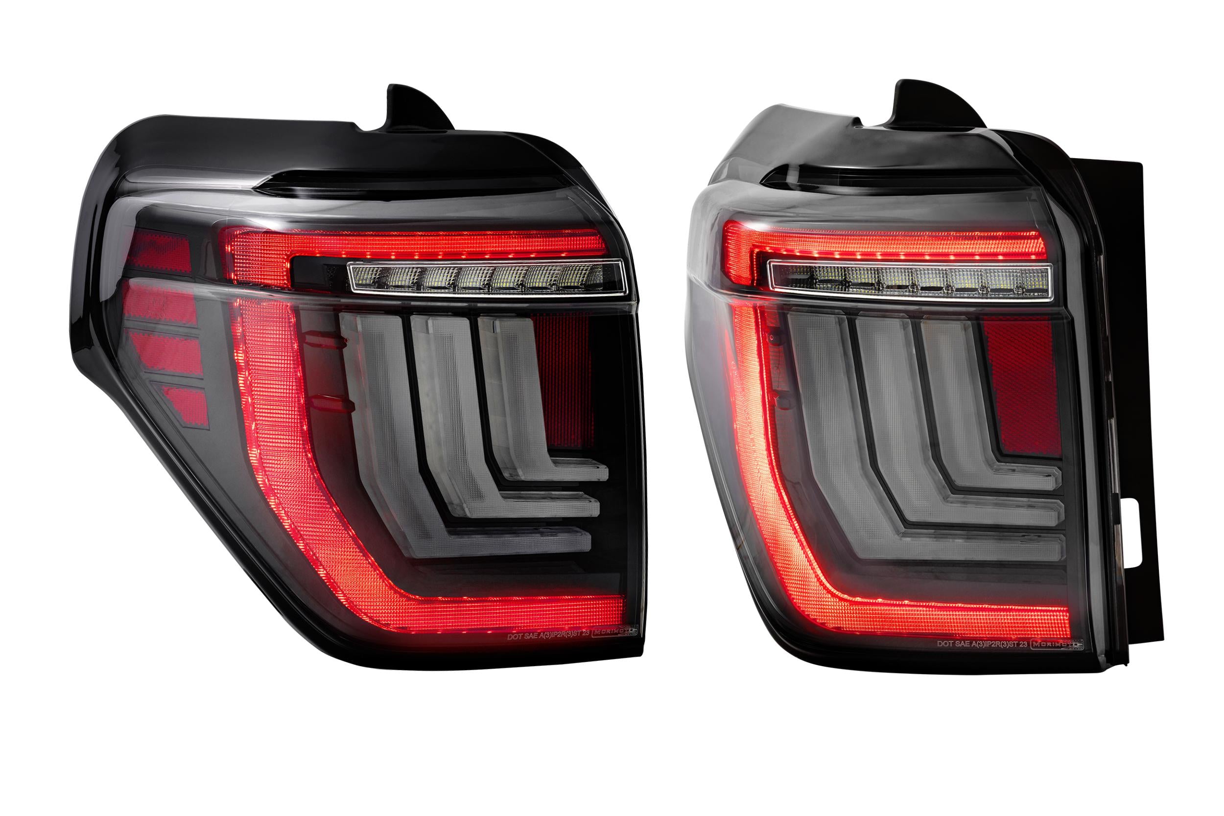 XB LED Tail Lights: Toyota 4Runner (10-24 / Smoked Lens / Set)