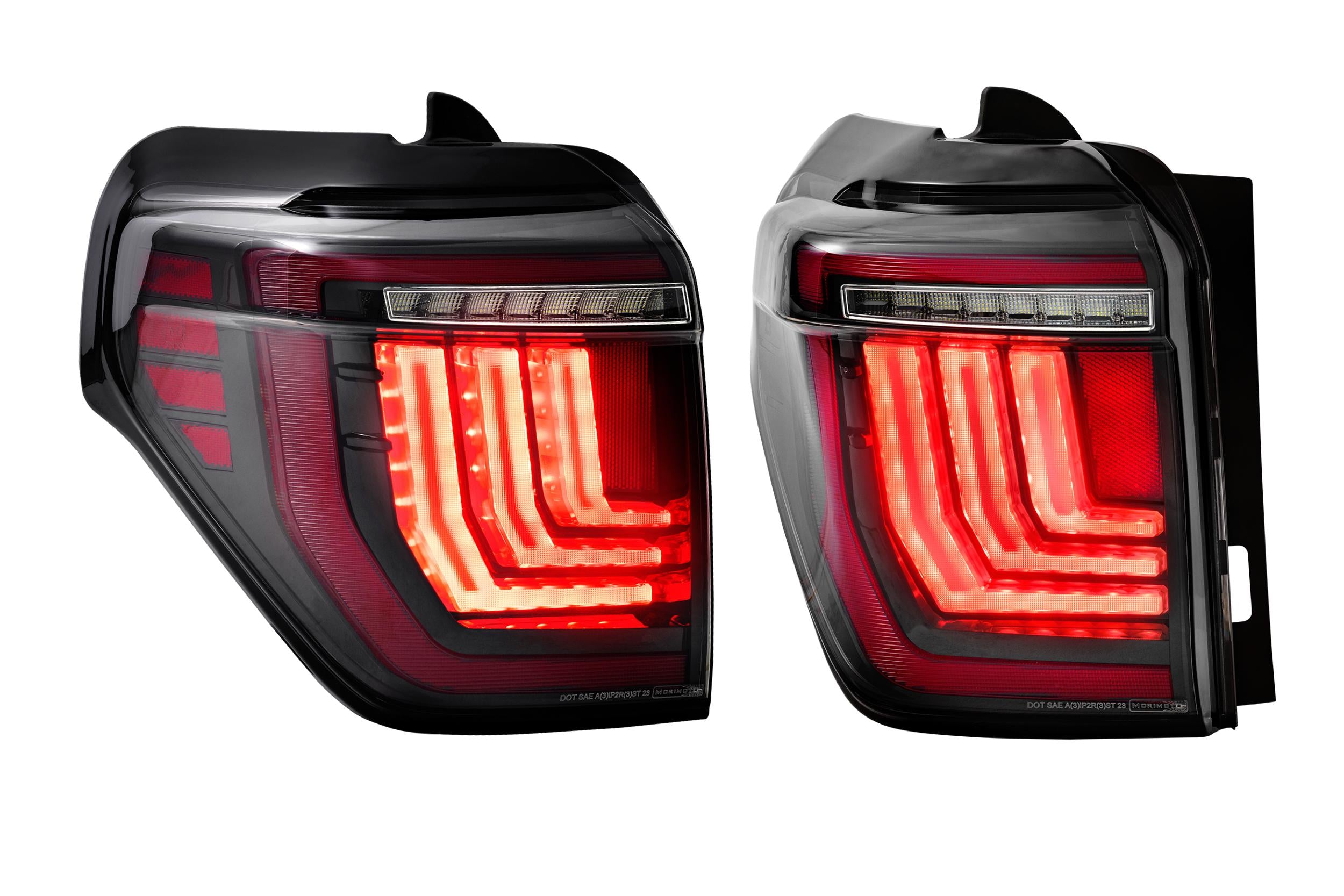 XB LED Tail Lights: Toyota 4Runner (10-24 / Smoked Lens / Set)
