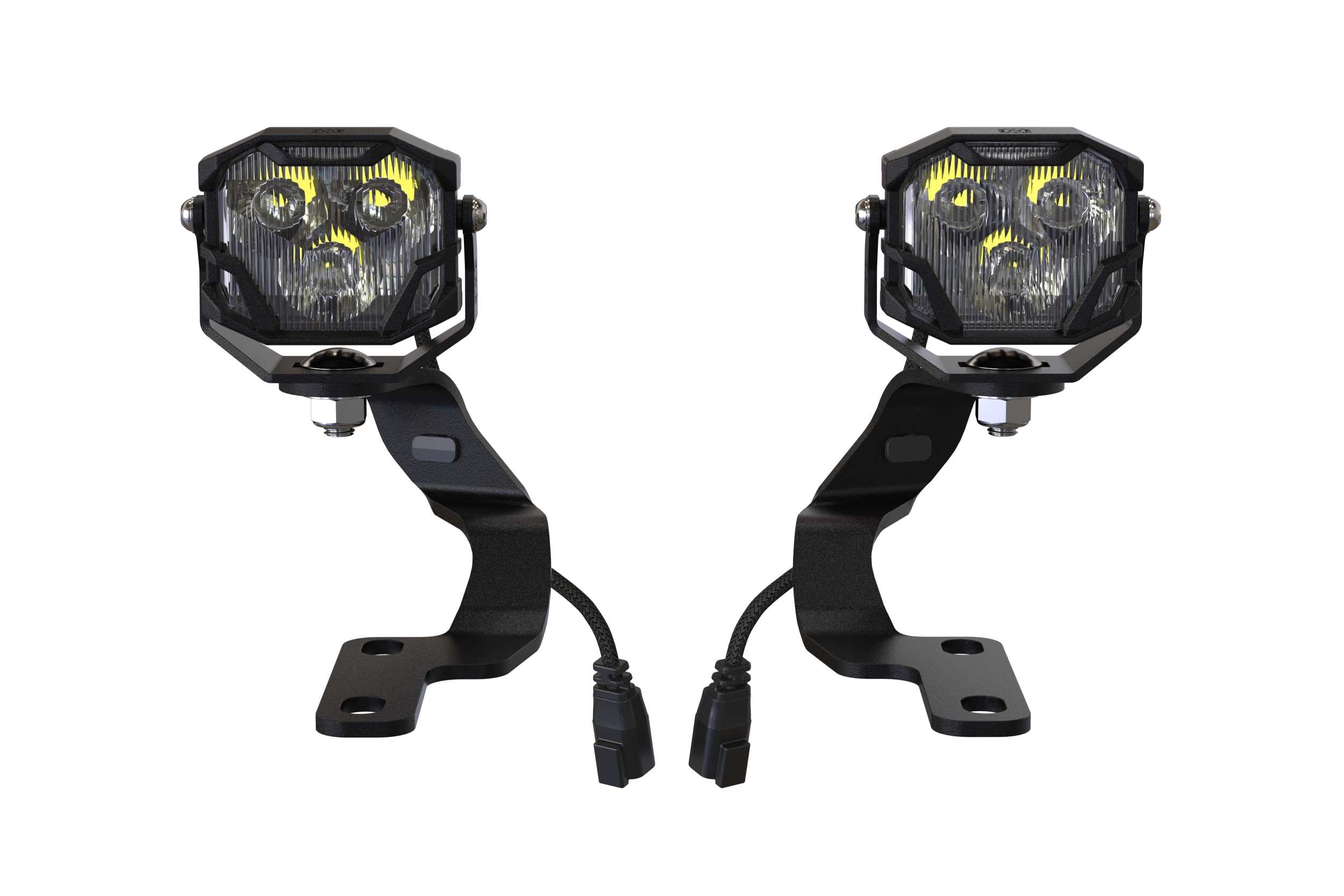 Morimoto 4Banger Ditch Light Kit: 03-09 Lexus GX470 (NCS Yellow Combo Beam)