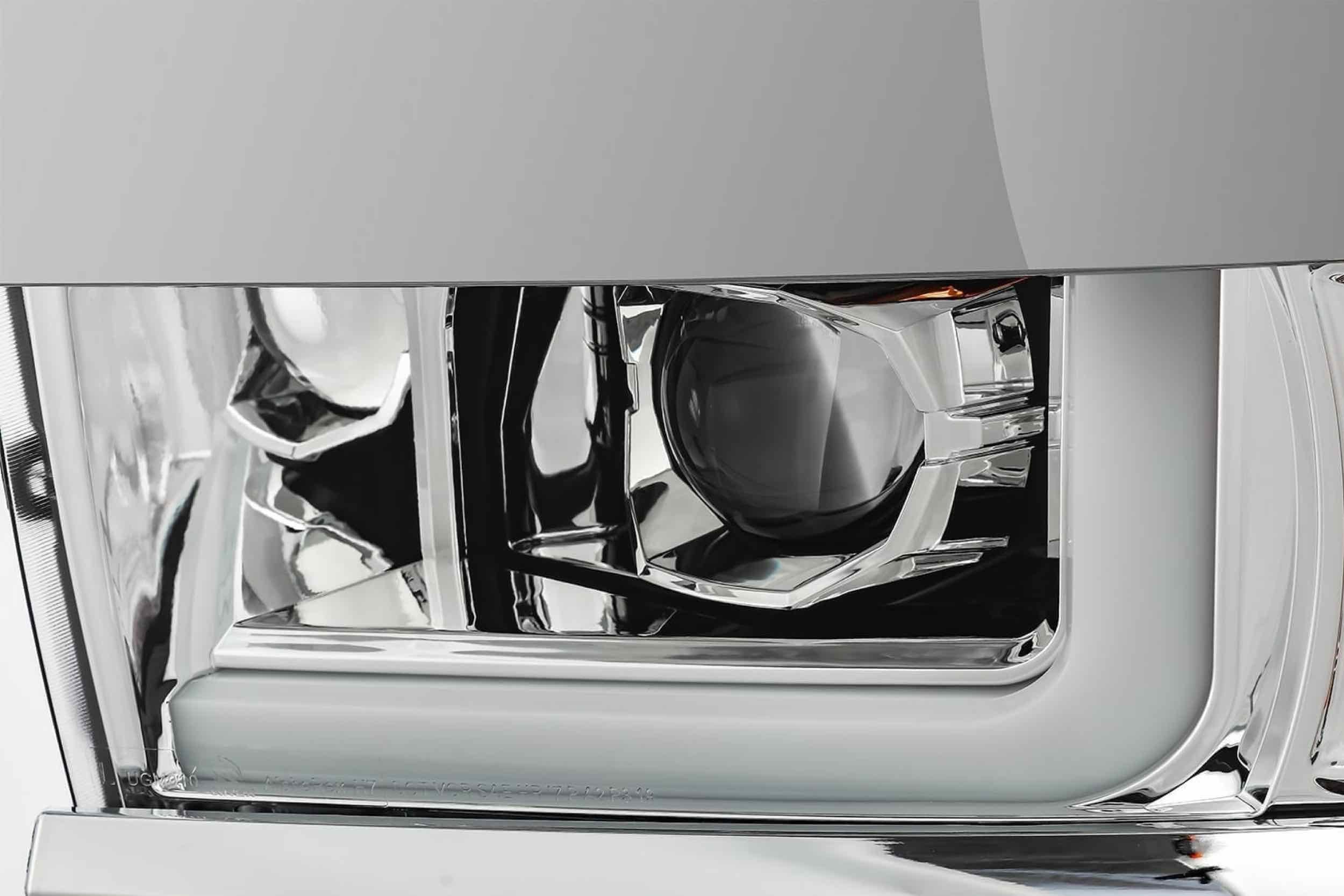 ARex (PRO-Series) Halogen Headlights: Chevy Silverado HD (15-19) - Chrome (Set)