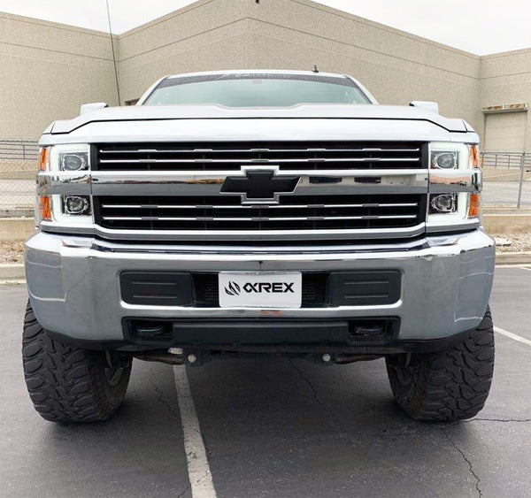 ARex (PRO-Series) Halogen Headlights: Chevy Silverado HD (15-19) - Chrome (Set)