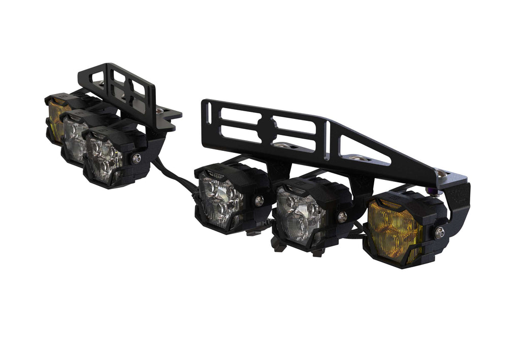 4Banger Fog Lights: 15-20 Ford Raptor (NCS White Wide / Combo / Spot)