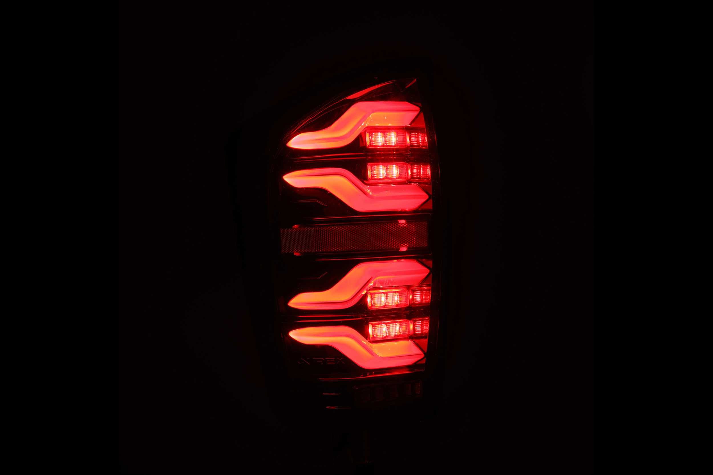 ARex Luxx LED Tail Lights: Toyota Tacoma (16-22)(Alpha-Black)