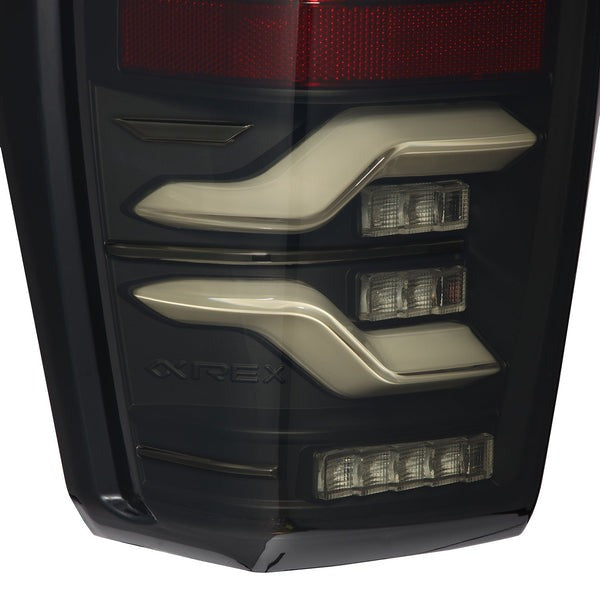 ARex Luxx LED Tail Lights: Toyota Tacoma (16-22)(Black)