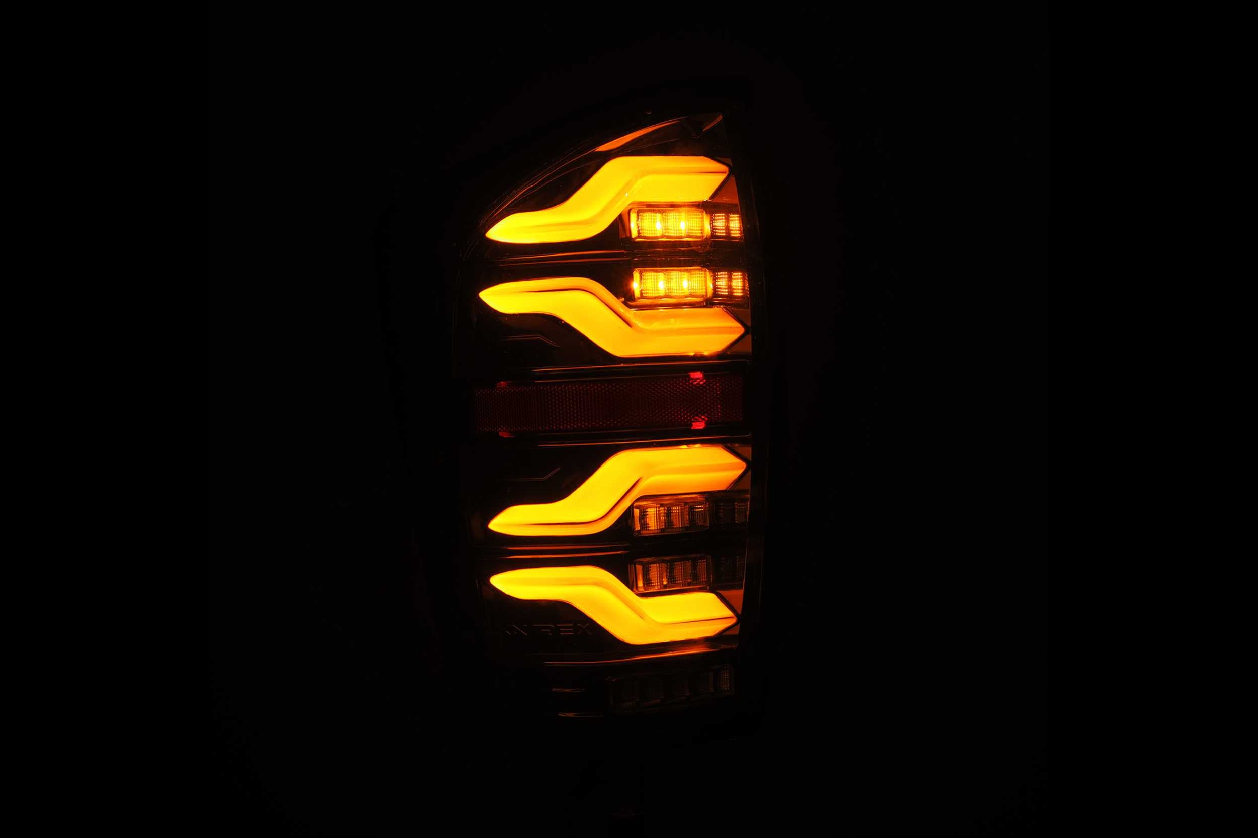 ARex Luxx LED Tail Lights: Toyota Tacoma (16-22)(Black)