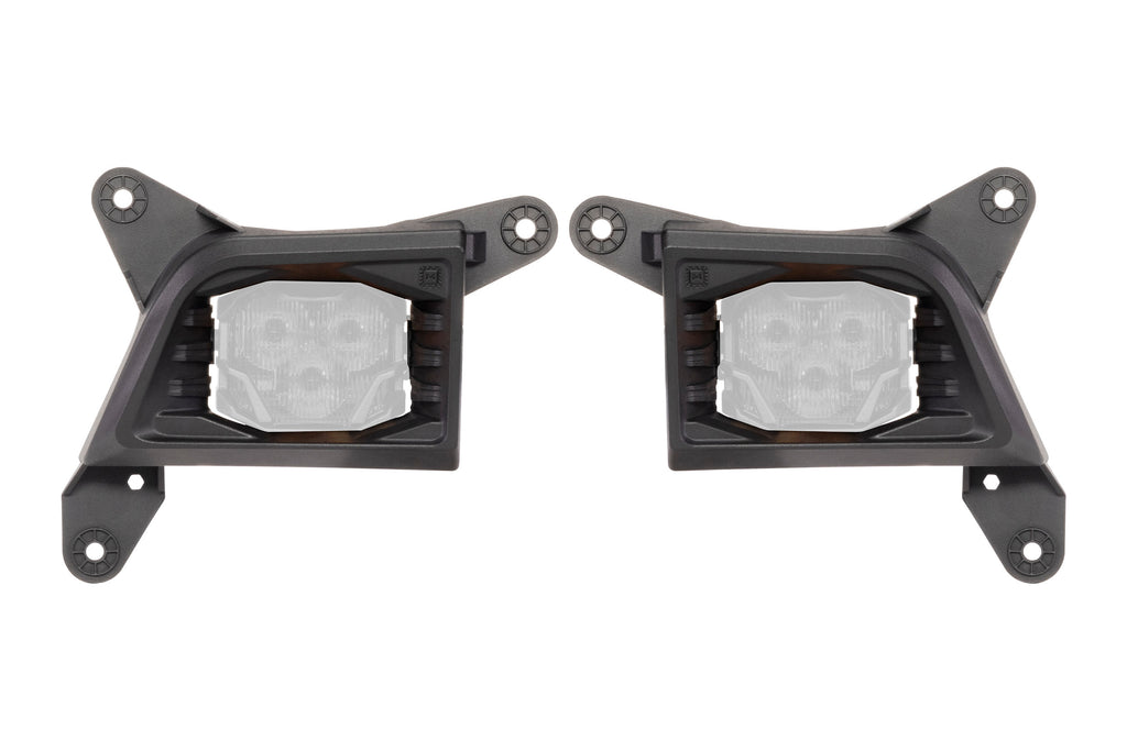 Morimoto 4Banger Fog Brackets: 19-21 Silverado 1500 / 21-23 HD (Set)