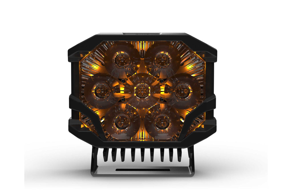 Morimoto BigBanger NCS LED Pod (Spot / Yellow / Each)