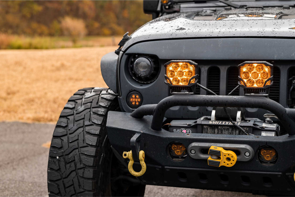 Morimoto BigBanger HXB LED Pod (Spot / Yellow / Each)
