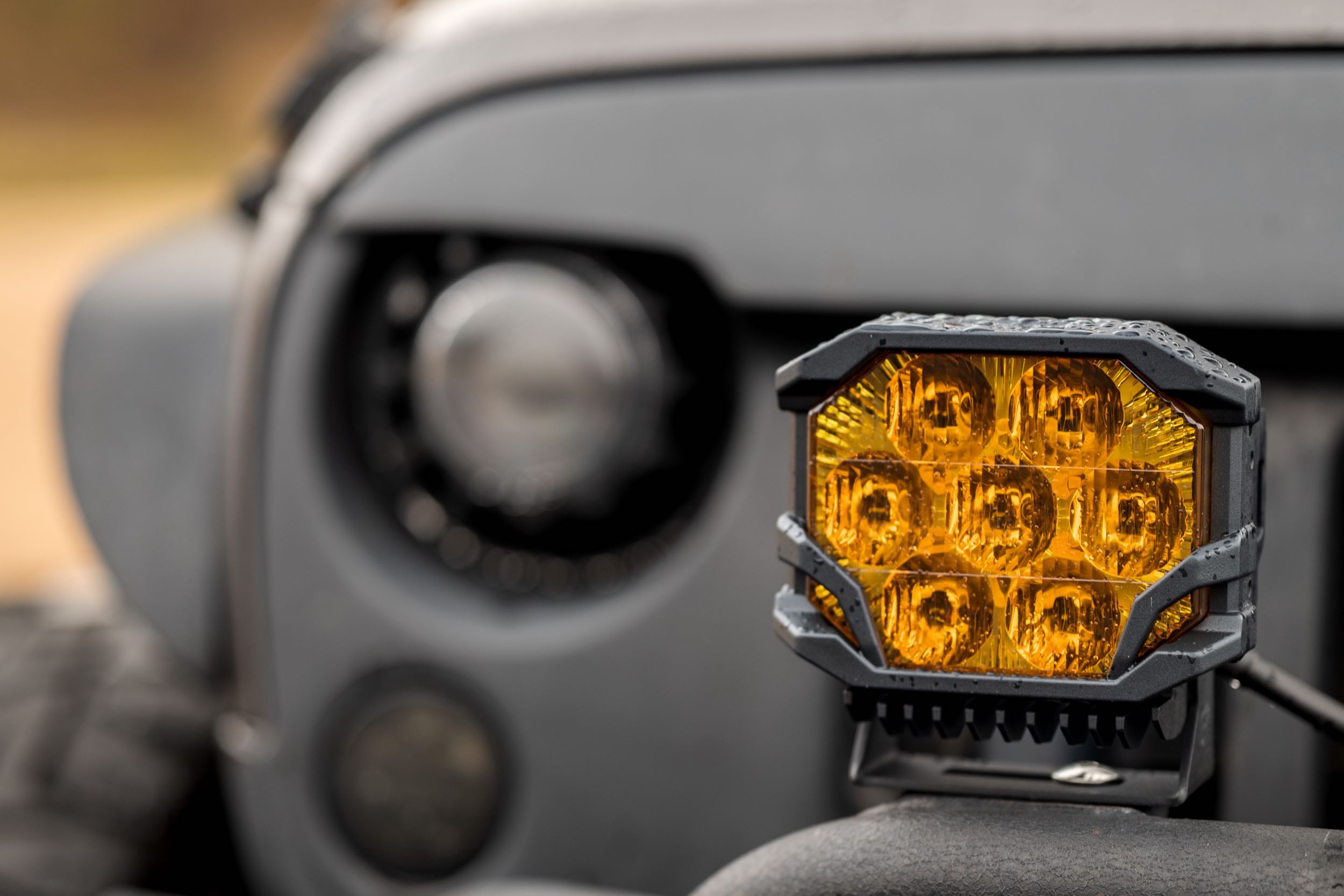Morimoto BigBanger NCS LED Pod (Spot / Yellow / Each)