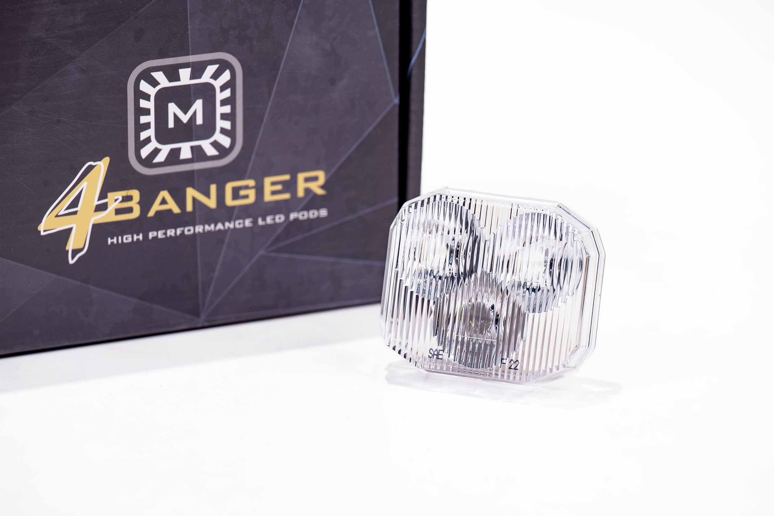 Lens Only: 4Banger (White / Wide / Each)