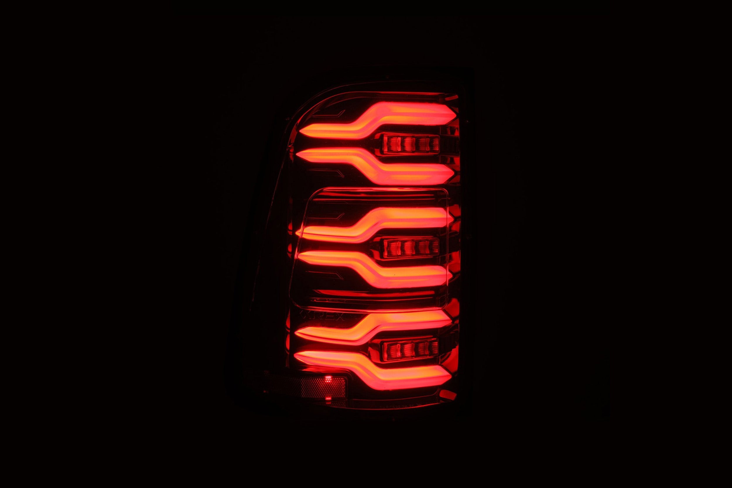 ARex Luxx LED Tail Lights: Dodge Ram 1500 (19+)(Black-Red)