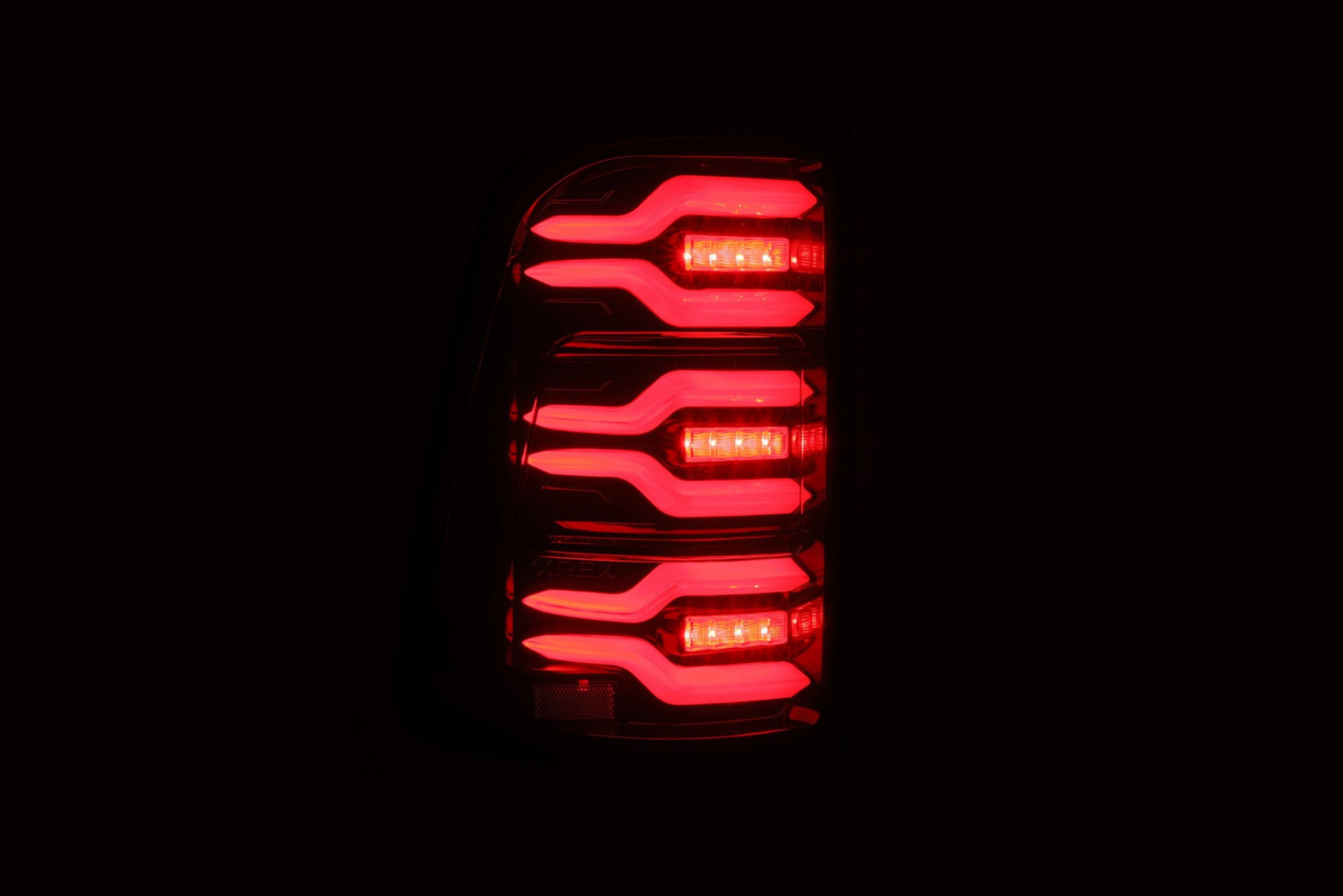 ARex Luxx LED Tail Lights: Dodge Ram 1500 (19+)(Black-Red)