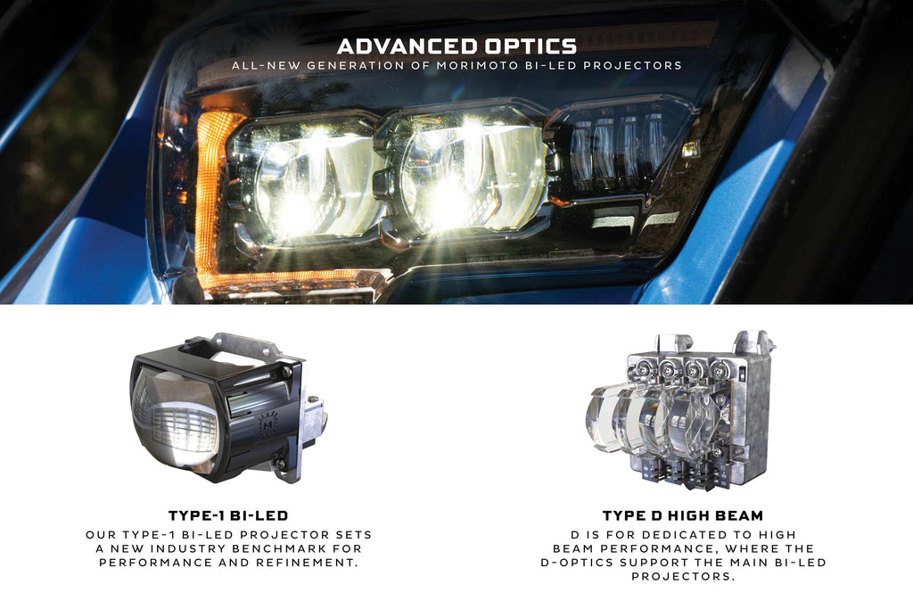 XB Evo Headlights: Toyota Tacoma (16-23 / Set)