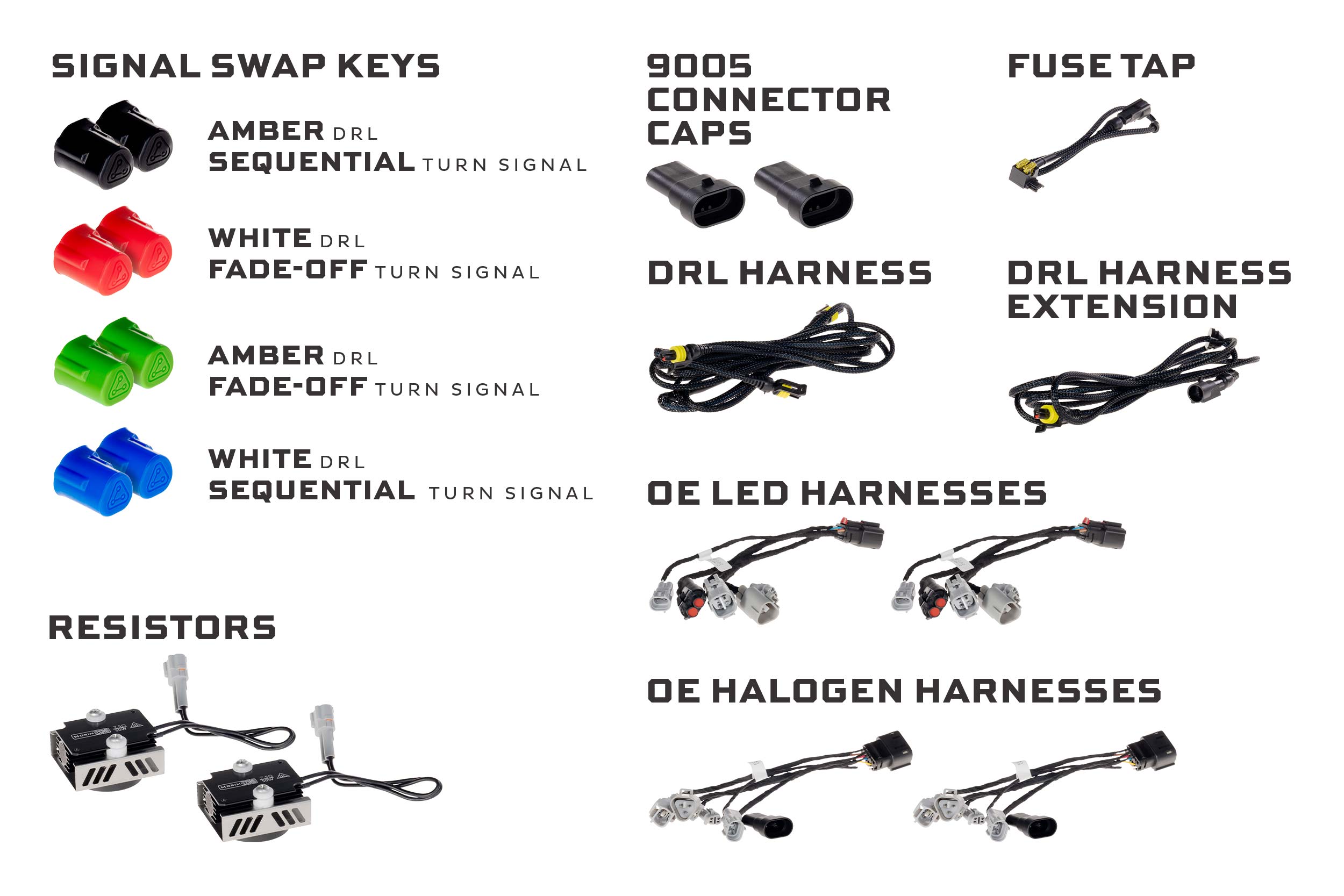XB Evo Headlights: Toyota 4Runner (14-24 / Set)