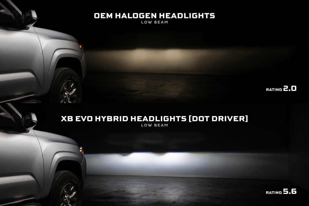 XB Evo Hybrid Headlights: Toyota Tacoma (16-23 / Set)
