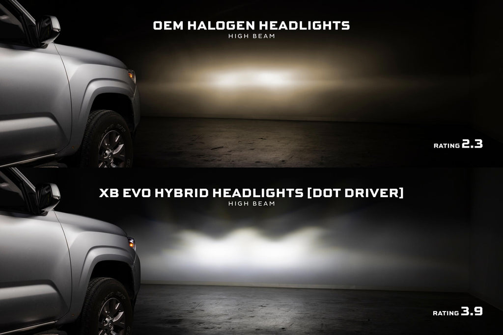XB Evo Hybrid Headlights: Toyota Tacoma (16-23 / Set)