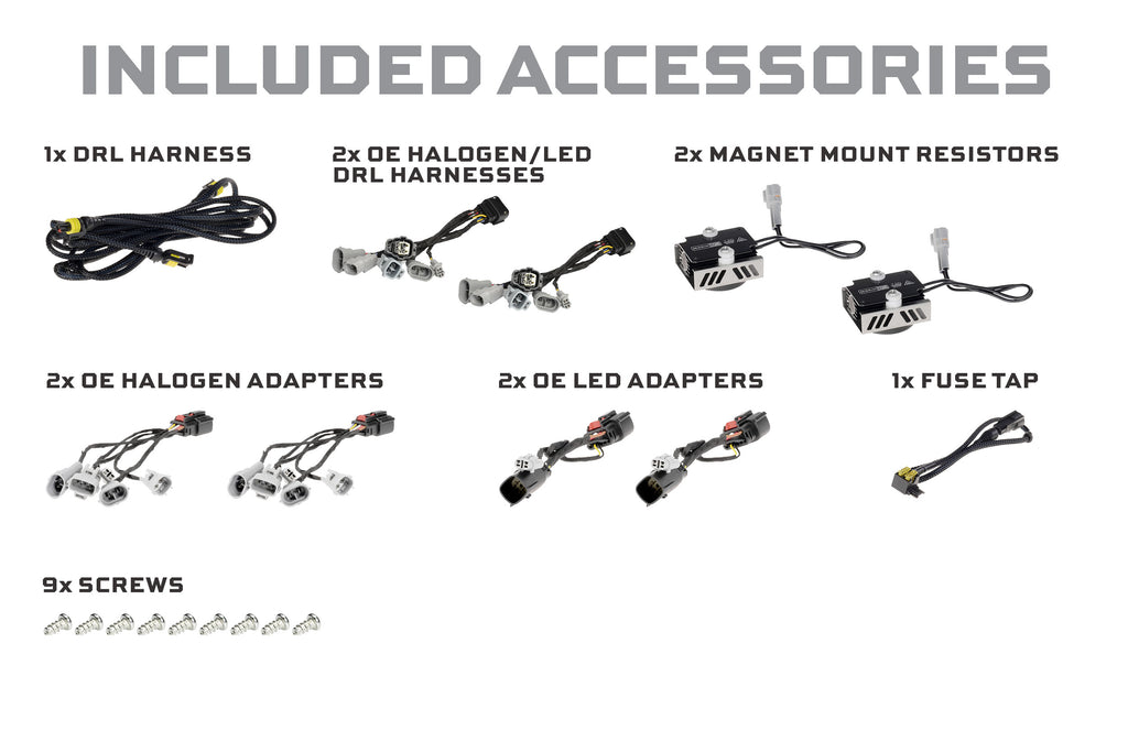 XB Evo Hybrid Headlights: Toyota Tacoma (16-23 / Set)