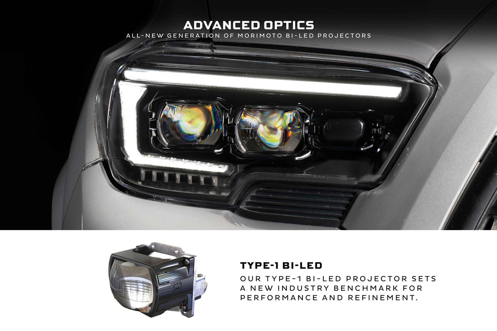 XB Evo Hybrid Headlights: Toyota Tacoma (16-23 / Set)