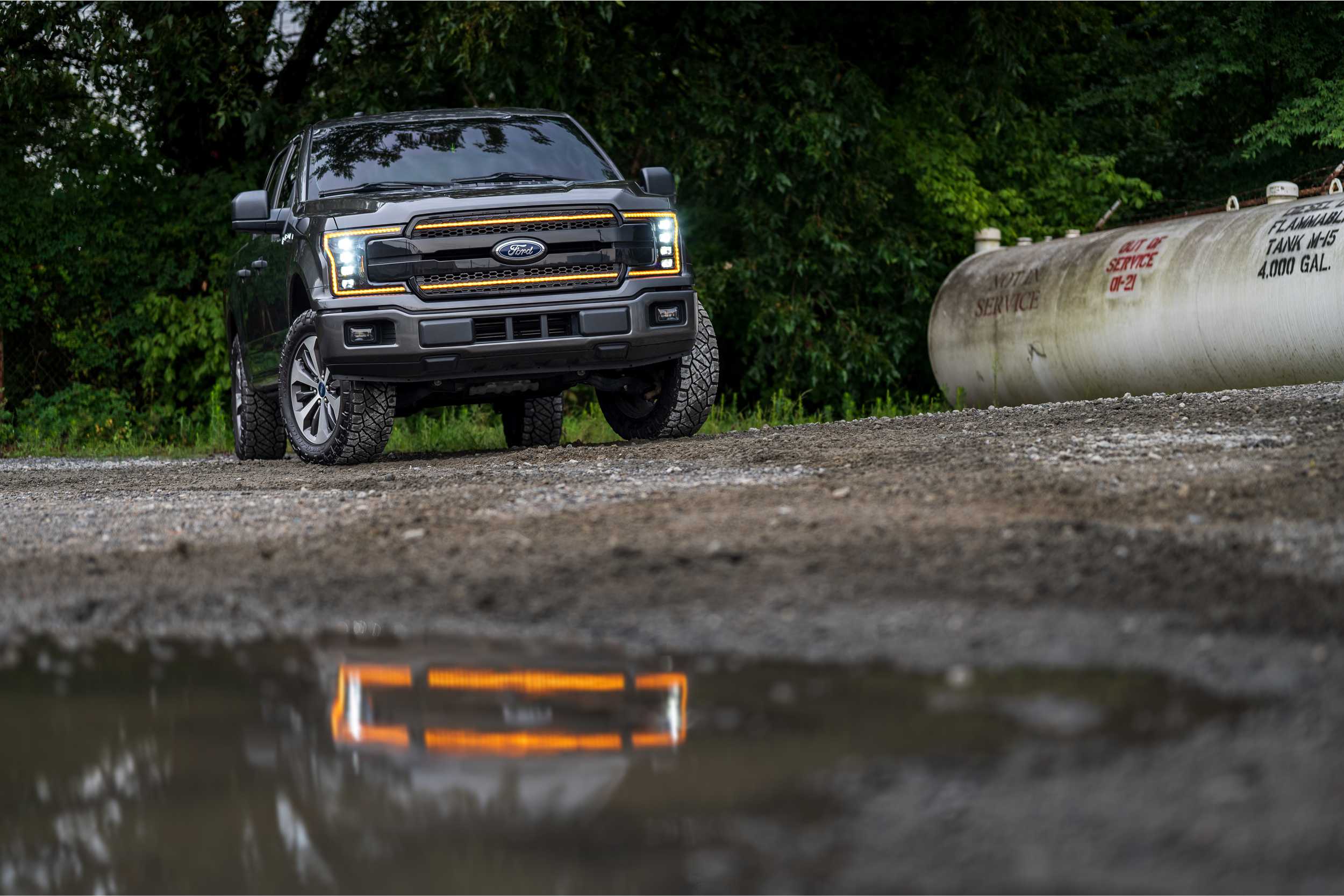 XB LED Headlights: Ford F-150 (18-20 / Amber DRL / Set)