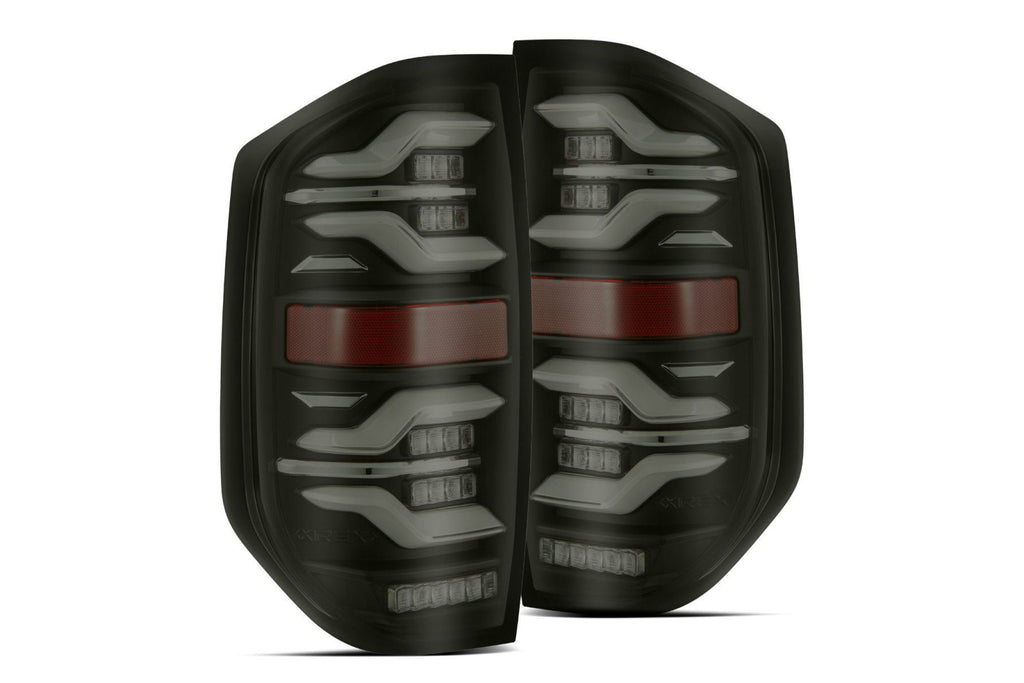Arex Luxx LED Tail Lights: Toyota Tundra (14-21) - Black (Set)