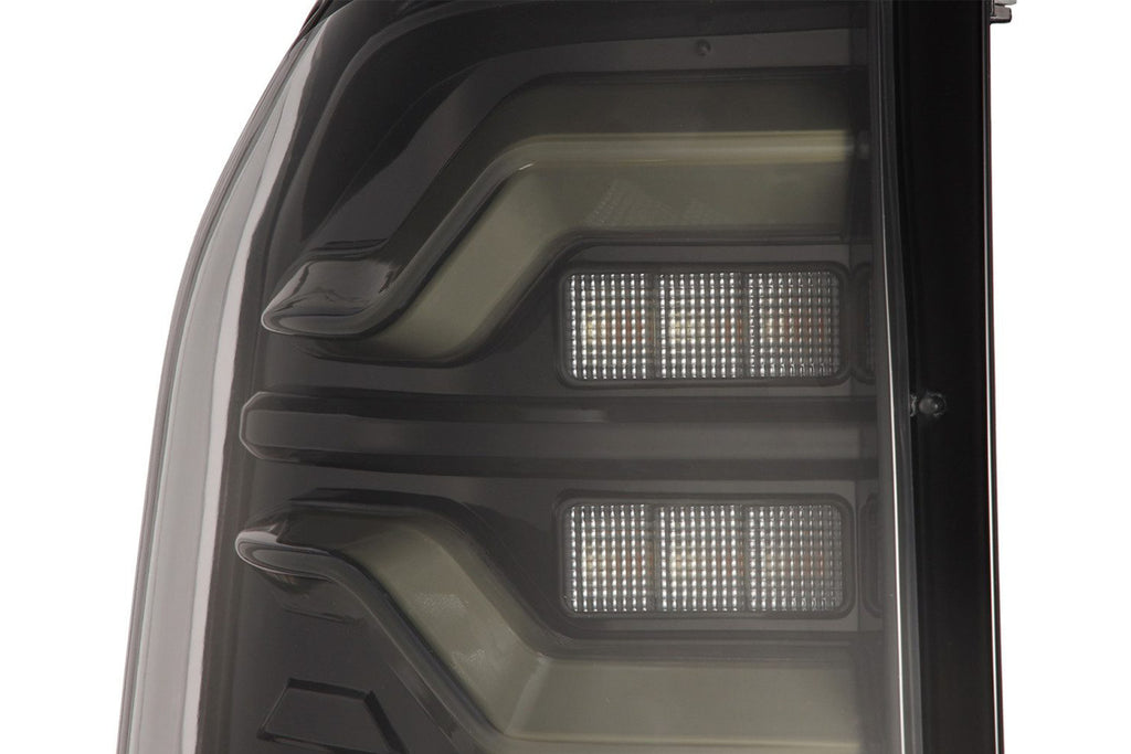 Arex Luxx LED Tail Lights: Toyota Tundra (14-21) - Black (Set)