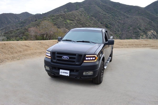 Arex Nova LED Headlights: Ford F-150 (04-08) - Black (Set)