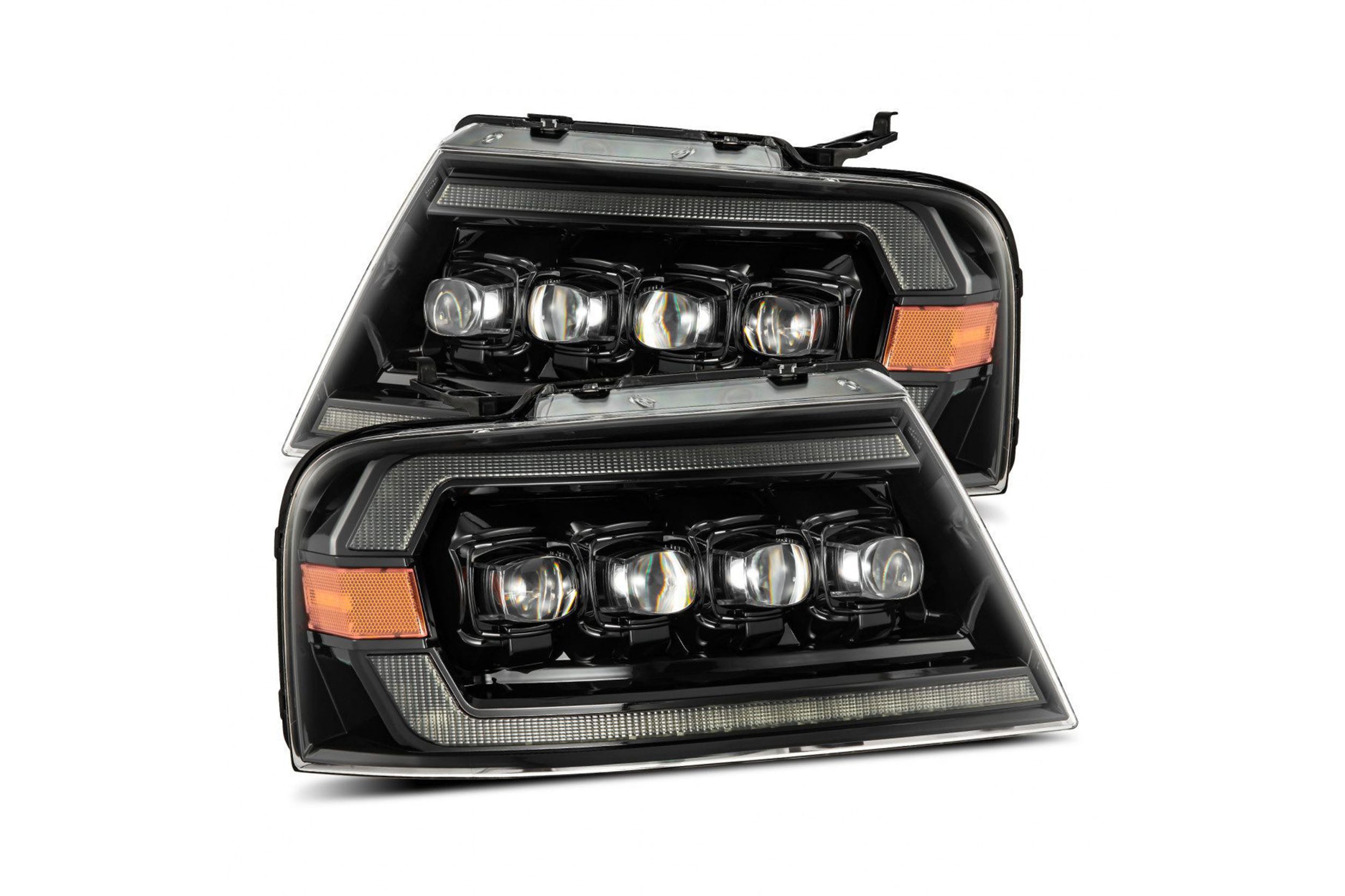 Arex Nova LED Headlights: Ford F-150 (04-08) - Alpha-Black (Set)