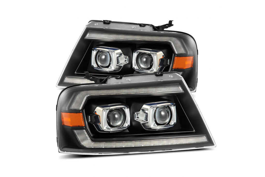 Arex Luxx LED Headlights: Ford F-150 (04-08) - Black (Set)