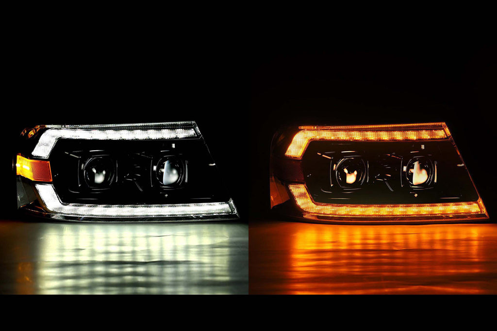 Arex (PRO-Series) Halogen Headlights: Ford F-150 (04-08) - Chrome (Set)